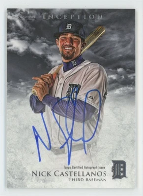Nick Castellanos 2013 Bowman Inception Auto A #PA-NC Detroit Tigers - Image 1 of 3