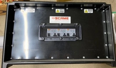 Scame 690.UK0076 Site Power 63A IP55 Distribution Box *Festival Distribution - Image 1 of 4