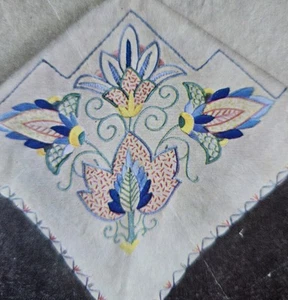 Vintage C 1940s Embroidery Transfer Jacobean Anchor 253 - Picture 1 of 4