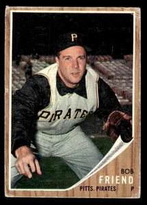 1962 Topps #520 Bob Friend - GD-VG *TedsCardShack* - Picture 1 of 2