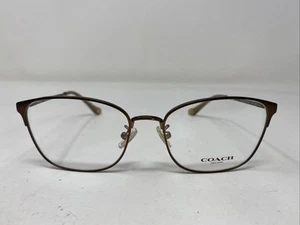 Marco de gafas Coach HC 5135 9276 55-17-140 satinado marrón oscuro borde completo AU84 - Imagen 1 de 8