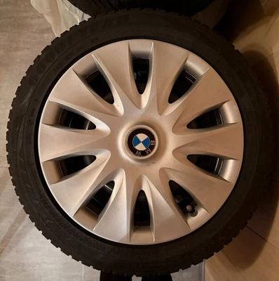Original BMW 1er F20 F21 16 Zoll Stahl Winterräder Winterreifen DOT19 6mm  - Bild 1 von 3
