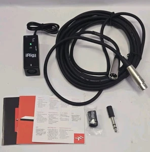 iRig PRE XLR Microphone Preamp for iPhone iPad iPod Touch With Cable. - Picture 1 of 6