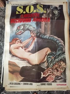 S.O.S. I MOSTRI UCCIDONO ANCORA - MANIFESTO CINEMA 100 X 140 - Picture 1 of 1
