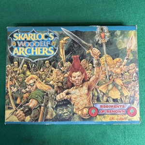 Warhammer Skarlocs / Wood Elf Classic Elves Games Workshop Metal Citadel 80s 🟡 - Picture 1 of 20