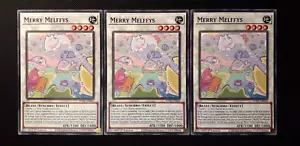 Yu-Gi-Oh! 3x Merry Melffys, POTE-EN045, Common, 1. Edition, Englisch, Near Mint - Bild 1 von 8