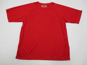 Camiseta LESLIE JORDAN Para Hombre Talla M Transpirable Guepardo Dri Roja Cuello Redondo - Imagen 1 de 7