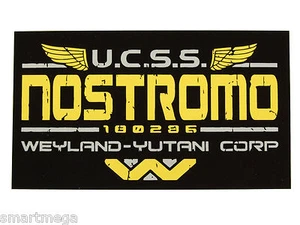 Nostromo Weyland Yutani Corp. Alien Aliens 3 - 6er Set PVC-Aufkleber - Bild 1 von 2