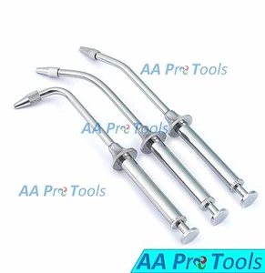 Dentist Metal Amalgam Carrier Gun Set of 3 Restorative Instruments Dental Tools - Picture 1 of 3