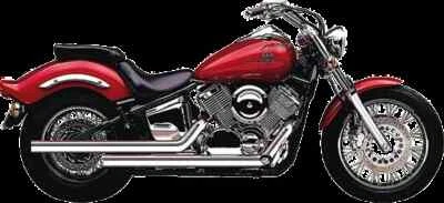 Sistema de escape completo Cobra Chrome Dragster para Yamaha V Star 1100 99-09 Foto 1 de 3