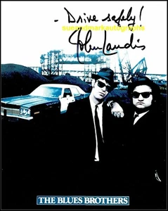 John Landis The Blues Brothers Director Autógrafo Firmado UACC RD 96 - Imagen 1 de 1