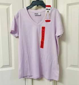 FILA Ladies' V-Neck Tee, Size-M - Picture 1 of 4
