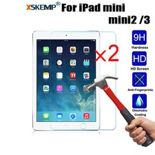 2x Premium Tempered Glass Film Screen Protector For Apple iPad 2 3 4 /mini / Pro