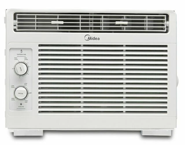 Midea MAW05M1WWT 5000BTU 115V Mechanical Room Air Conditioner - White