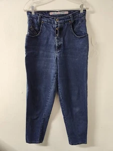 Vintage 80-90’s Zena Jeans Womens Juniors Mom High Rise Tapered Leg Size 13 (32) - Picture 1 of 9
