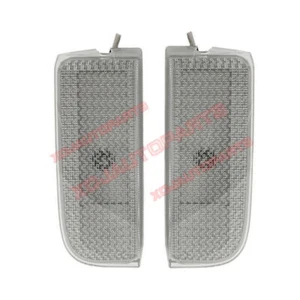 π 2PCS Clear Halogen License Plate Lights For Land Rover Range Rover 2003-2012 - Foto 1 di 9