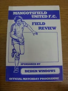 01/03/1984 Mangotsfield United v Chippenham Town . Footy Progs are pleased to o - Picture 1 of 1