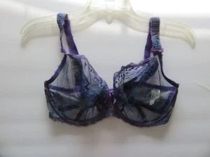 (C-058) Freya Signature Plunge Lila Spitze Bügel BH Gr. US30FF - Bild 1 von 8