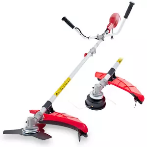 Motorsense Freischneider Elektro 1400W 42cm mit Tragegurt Rasen Trimmer Sense - Bild 1 von 12