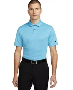 Nike Dri-FIT Tour Golf Polo Shirt Lightweight Blue Men's Size S M 2XL DV7528-416 - Picture 1 of 6