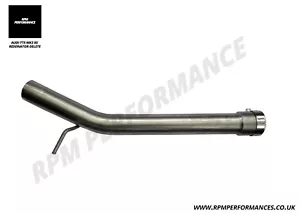 RPM PERFORMANCE Audi TTS 8S MK3 Resonator Res Delete Stainless  - Picture 1 of 1