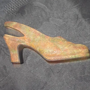 ZAPATO JUSTO EL DERECHO Otoño JTRS 25070 1999 Retirado Raine Slingback - Imagen 1 de 6