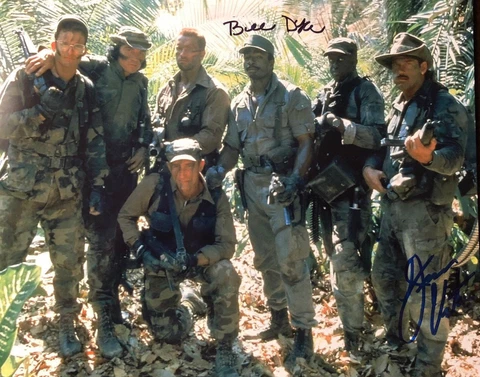 Bill Duke signed autographed 8x10 photo Predator Jesse Ventura Cover