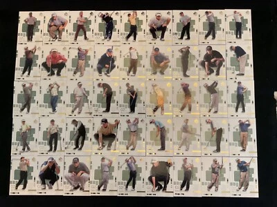 2002 SP Authentic Golf Complete Base Set #1- 90 Woods Garcia Nicklaus Nelson - Image 1 of 2