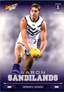 2016 FREMANTLE DOCKERS AFL Card AARON SANDILANDS - Picture 1 of 3