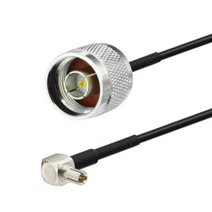 4G LTE USB Modem Antenne Verlängerung Adapter Kabel TS9 auf N Stecker Zopf RG174 5m - Bild 1 von 4