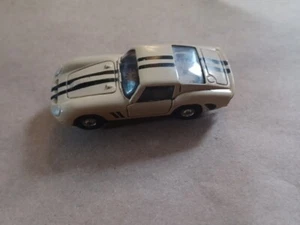 Vintage Aurora T-Jet HO Scale Ferrari 250 Slot Car Tan  - Picture 1 of 10