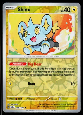 Shinx SV02: Paldea Evolved #068/193 Common Rev Holo - Image 1 of 2