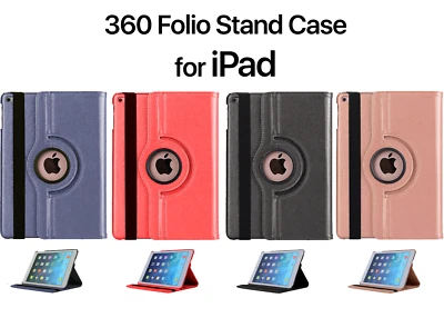 ULTRA 360 Leather Folio Cover for iPad Air/Pro/Mini/Gen 5/6/7/8/9/10/11 - Image 1 of 4