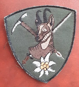 SLOVENIA ARMY PATCH 132nd Mountain Battallion Slovenian army - Picture 1 of 2