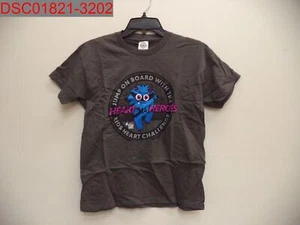 Delta Pro Weight Kids Grey Heart Hero American Heart Association Tee YL KHCYL-22 - Picture 1 of 7