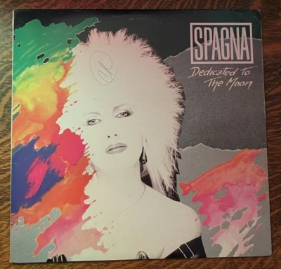 12" LP~ SPAGNA~ 1987~ DEDICATED TO THE MOON - Image 1 of 4