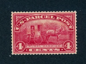 drbobstamps US Scott #Q4 como nuevo casi nuevo en estado bastante bueno+ paquete postal portador rural sello gato $77 - Imagen 1 de 2
