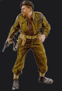 1/35 RESIN BRITISH LRDG SOLDAT OR TANKER WITH PISTOL - Bild 1 von 11