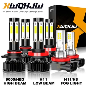 For Honda Accord 2013 2014 2015 LED Headlight & Fog Light Bulbs Combo Kits - Bild 1 von 12