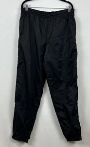 Vintage Nike Herren große gefütterte Baggy Trainingshose schwarz Reißverschluss Knöchel (481) - Bild 1 von 12