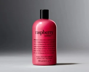 Philosophy Raspberry Sorbet Shampoo Duschgel Schaumbad 16 Oz. versiegelt - Bild 1 von 1
