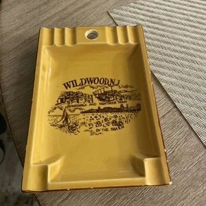 Wildwood NJ New Jersey Shore Ash Tray Ceramic Vintage - Picture 1 of 4