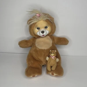 Vintage Hasbro Baby Cub Surprise Brown Blond Hair One Baby Cub Plush Bear Plush - Picture 1 of 8