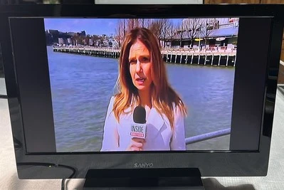 Sanyo 19" Flat Screen TV Model #DP19241 - NO Remote-Gaming TV - Image 1 of 4