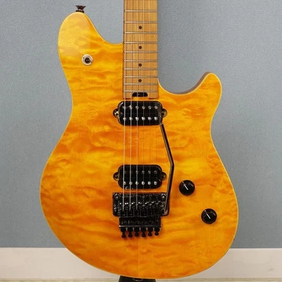 EVH Wolfgang Standard QM Baked MN Ambra Trasparente [Speciale sostituzione stock - Immagine 1 di 4
