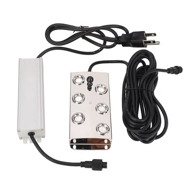 Nebulizzatore Ultrasuoni 6 Testine 5L/H Nebulizzatore Ultrasuoni con Alimentatore 200W Nuovo - Immagine 1 di 4