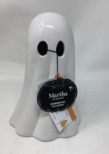 Martha Stewart Light Up Ceramic Ghost Halloween Spooky About 9" Tall - Picture 1 of 5