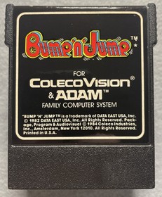ColecoVision Bump N Jump Cartridge Only 1982 Data East Coleco Tested!!