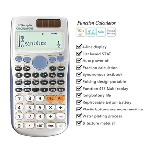 417 Functions Solar Function Calculator for Student and Teacher - Afbeelding 1 van 7