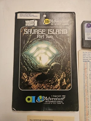 Savage Island Part Two Adventure 11 International Apple II 1981 Tape - Image 1 of 4